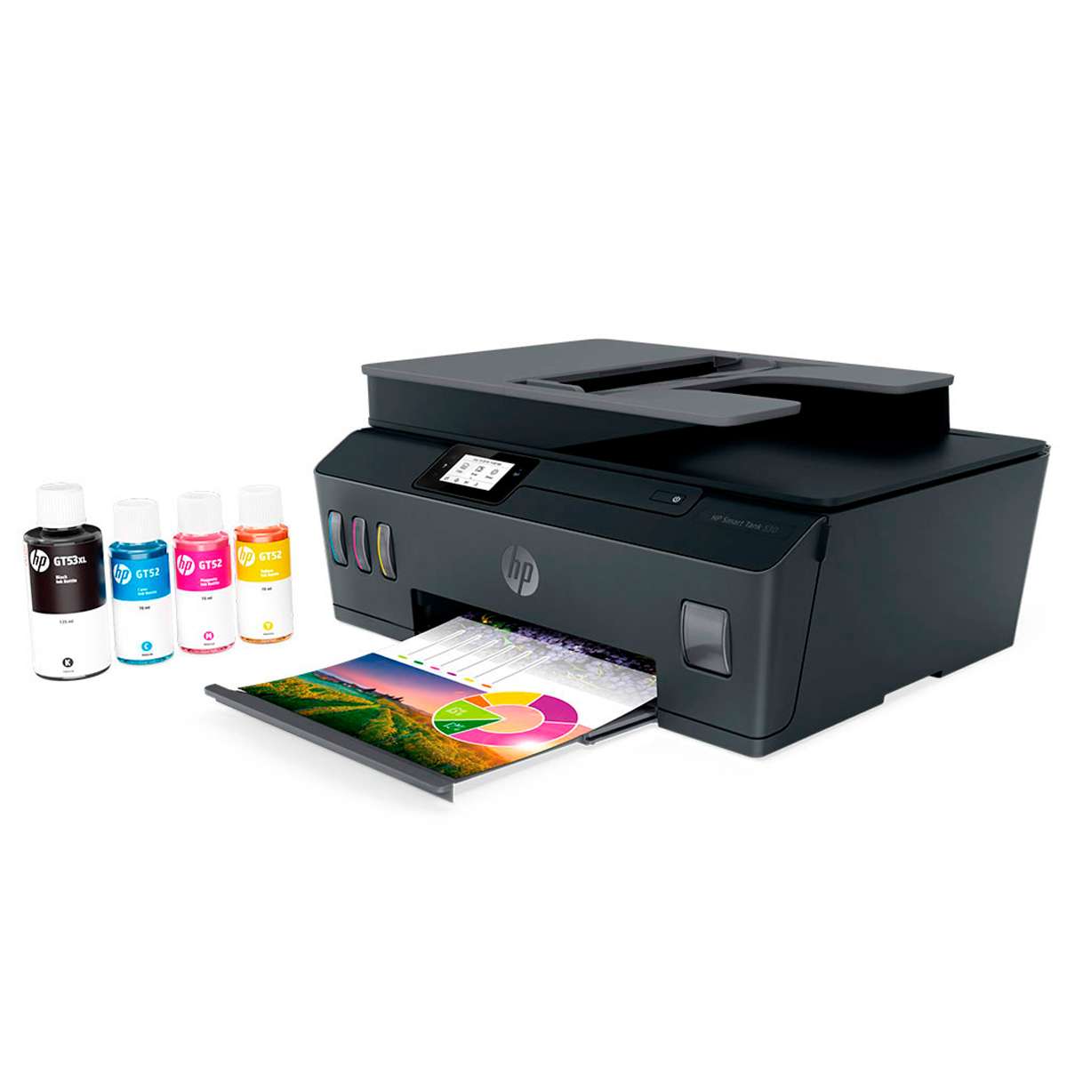 Impresora HP Multifunción  Smart Tank 530 Color Usb Wifi